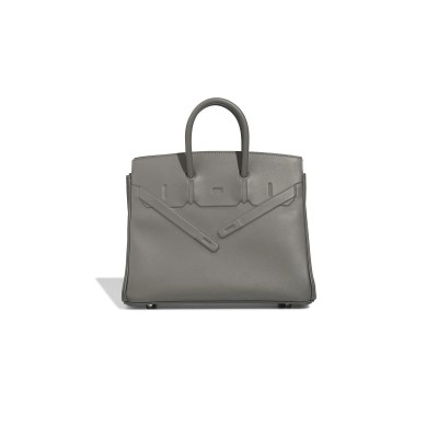 HERMES MASTER BIRKIN 25 SHADOW SWIFT GRIS MEYER (25*20*13cm)